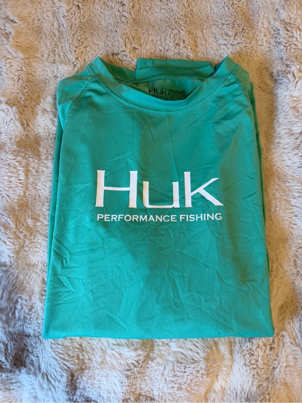 Youth XL long sleeve Huk Performance fishing shirt